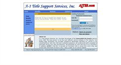Desktop Screenshot of a1tss.com